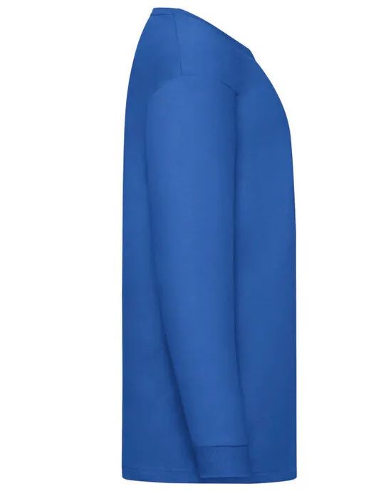 61007 Kid’s Valueweight Long Sleeve T Royal