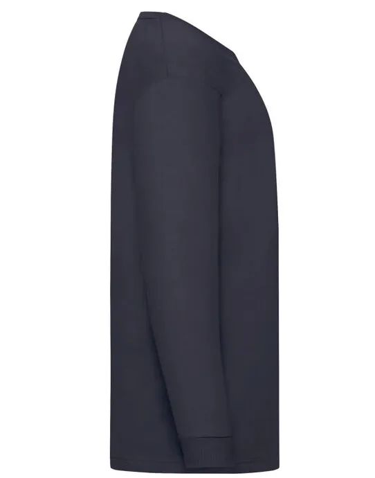 61007 Kid’s Valueweight Long Sleeve T Deep Navy