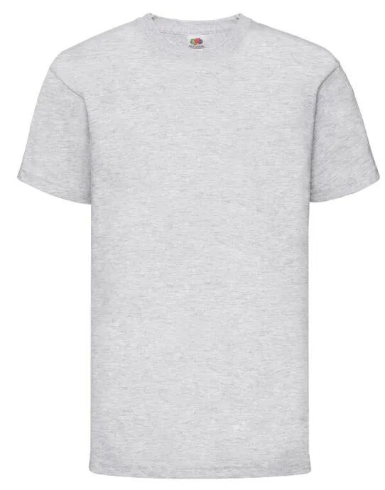 61033 Kid’s Valueweight T Heather Grey
