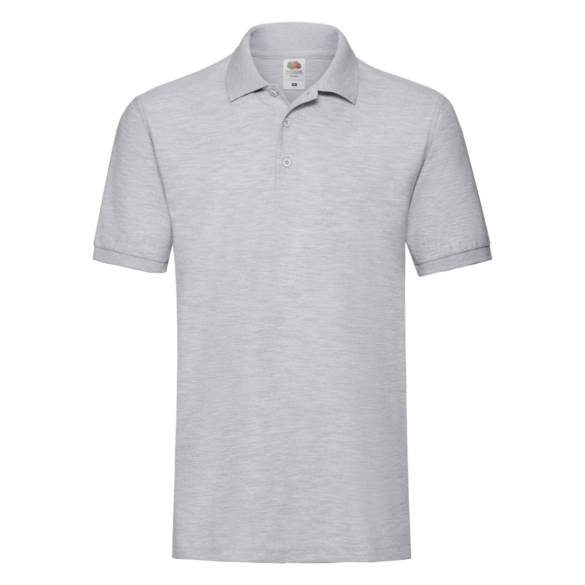 63218 Men’s Premium Polo Heather Grey 63218 Men’s Premium Polo Heather Grey