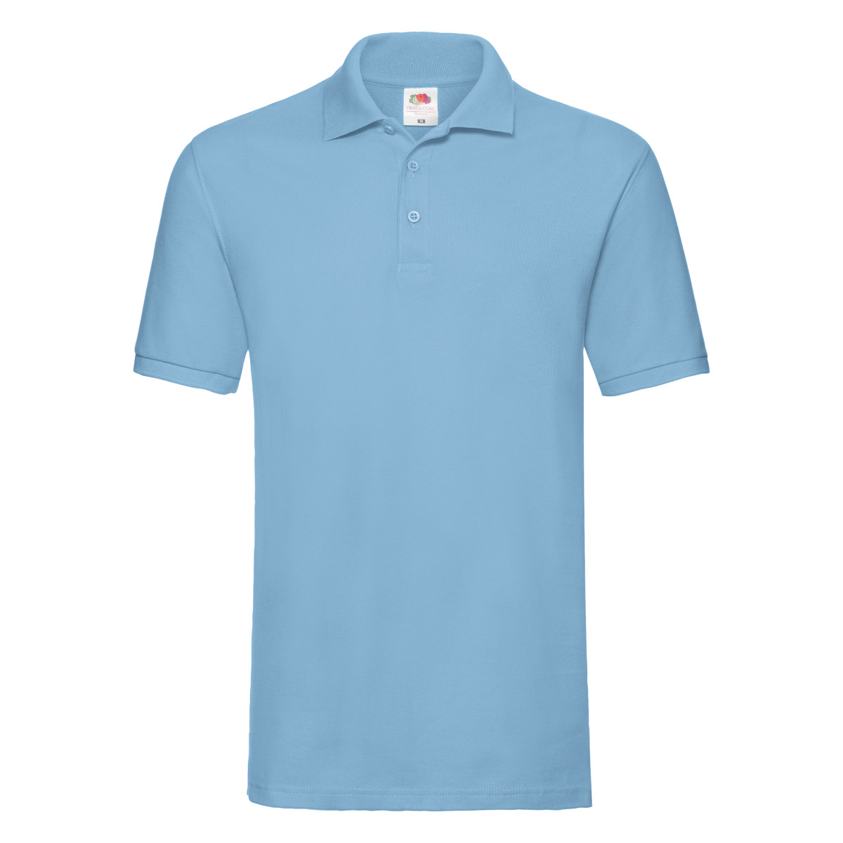 63218 Men’s Premium Polo Sky Blue 63218 Men’s Premium Polo Sky Blue