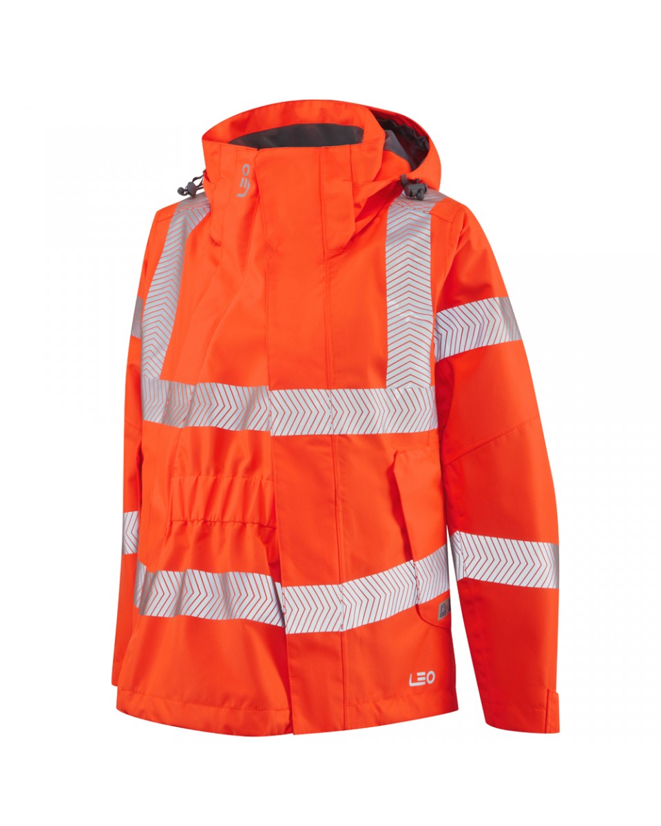 ROSEMOOR ISO 20471 Cl 3 Breathable Women’s Jacket HV ORANGE