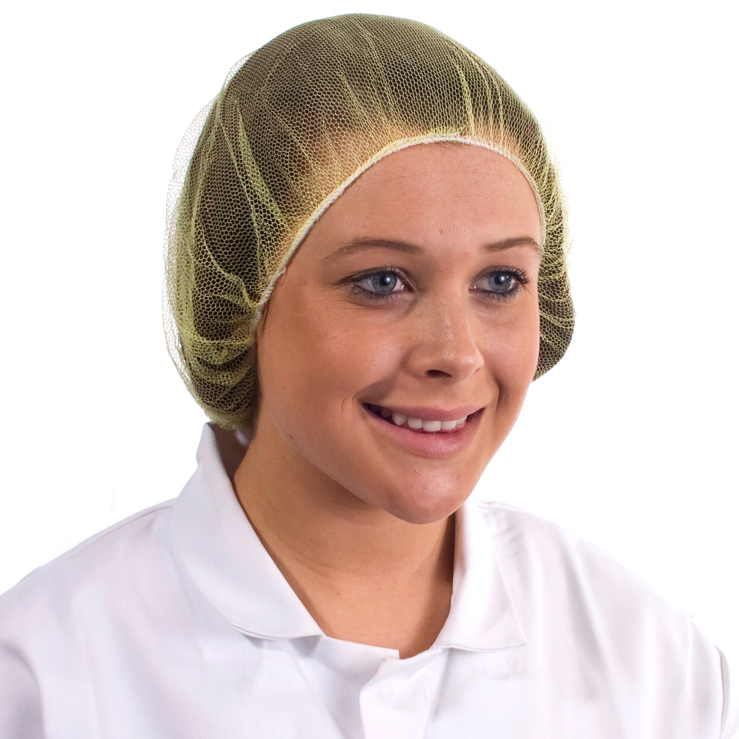 Yellow Mesh Hairnet