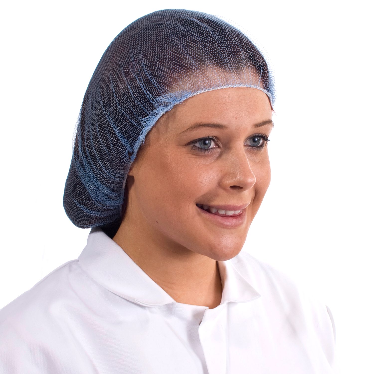 Blue Mesh Hairnet