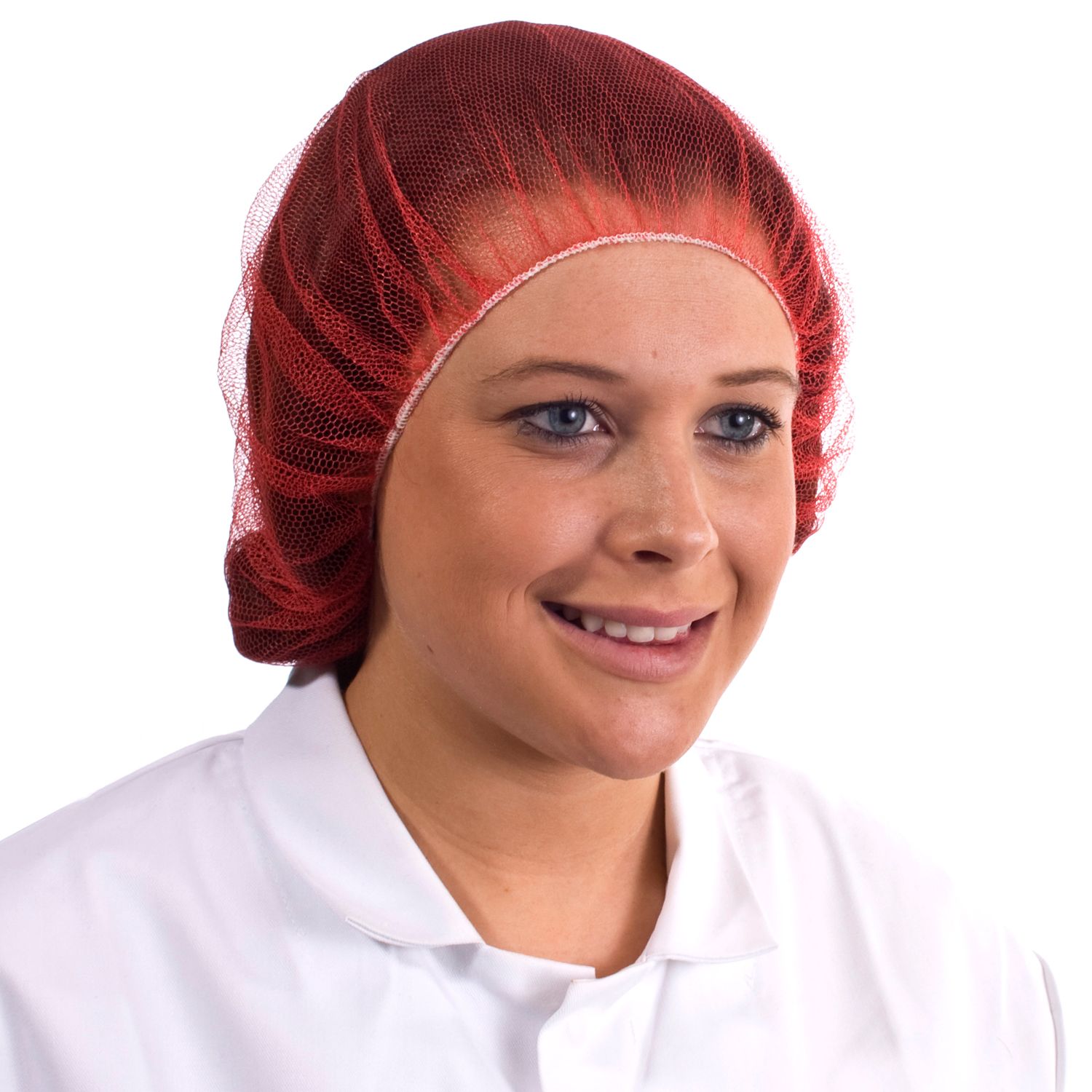 Red Mesh Hairnet