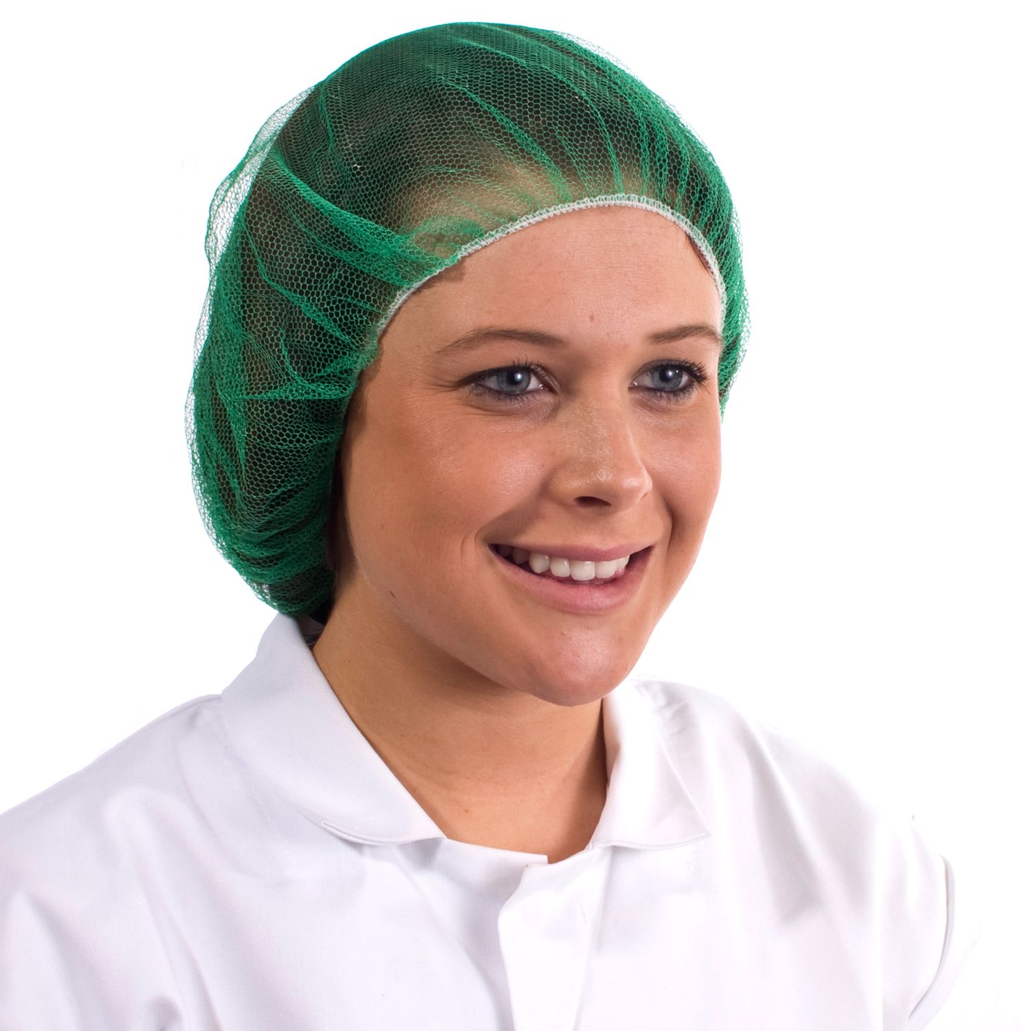 Green Mesh Hairnet