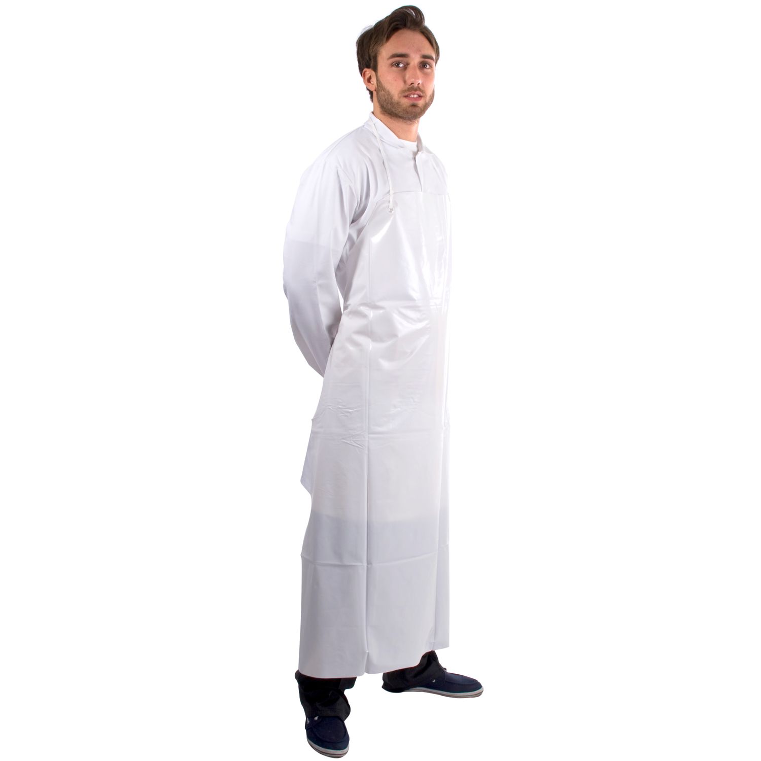 White PVC Aprons
