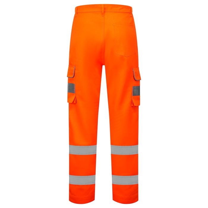 Orange Ladies Hi Vis Orange Hana Combat Trouser