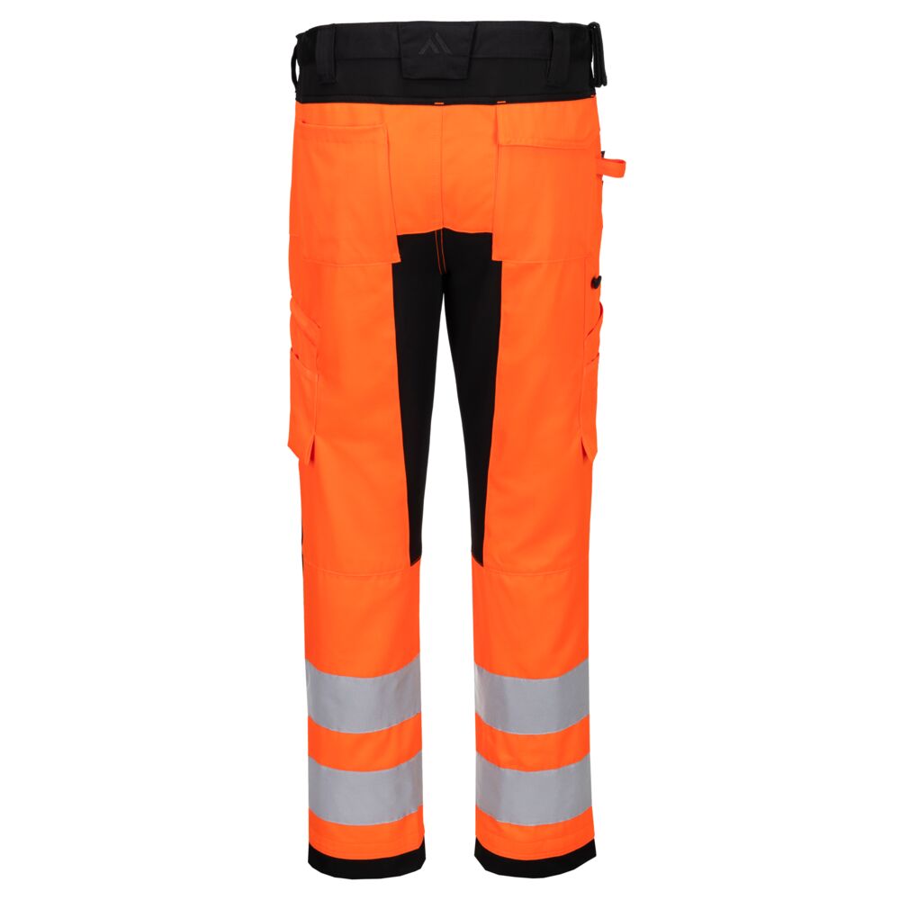 CD848 WX2 ECO Hi-Vis Stretch Trade Trouser Orange/Black