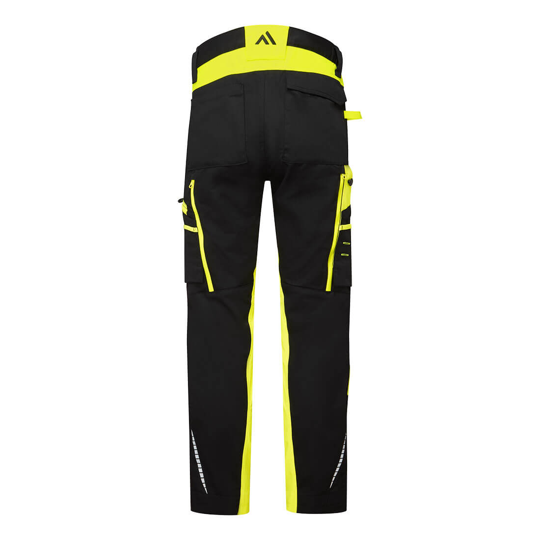 CD881 WX2 Eco Stretch Trade Trousers Black/Yellow