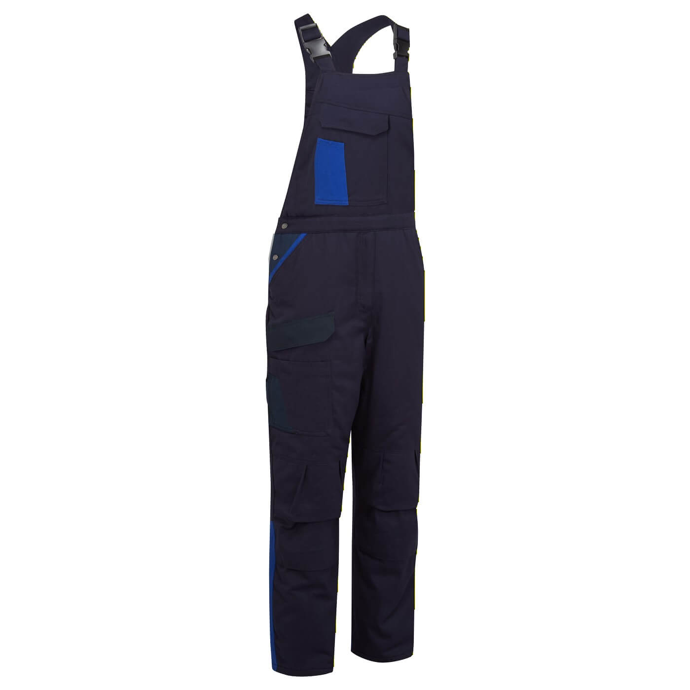 CD117 WX1 Two Tone Insulated Cotton Bib and Brace Navy/Royal