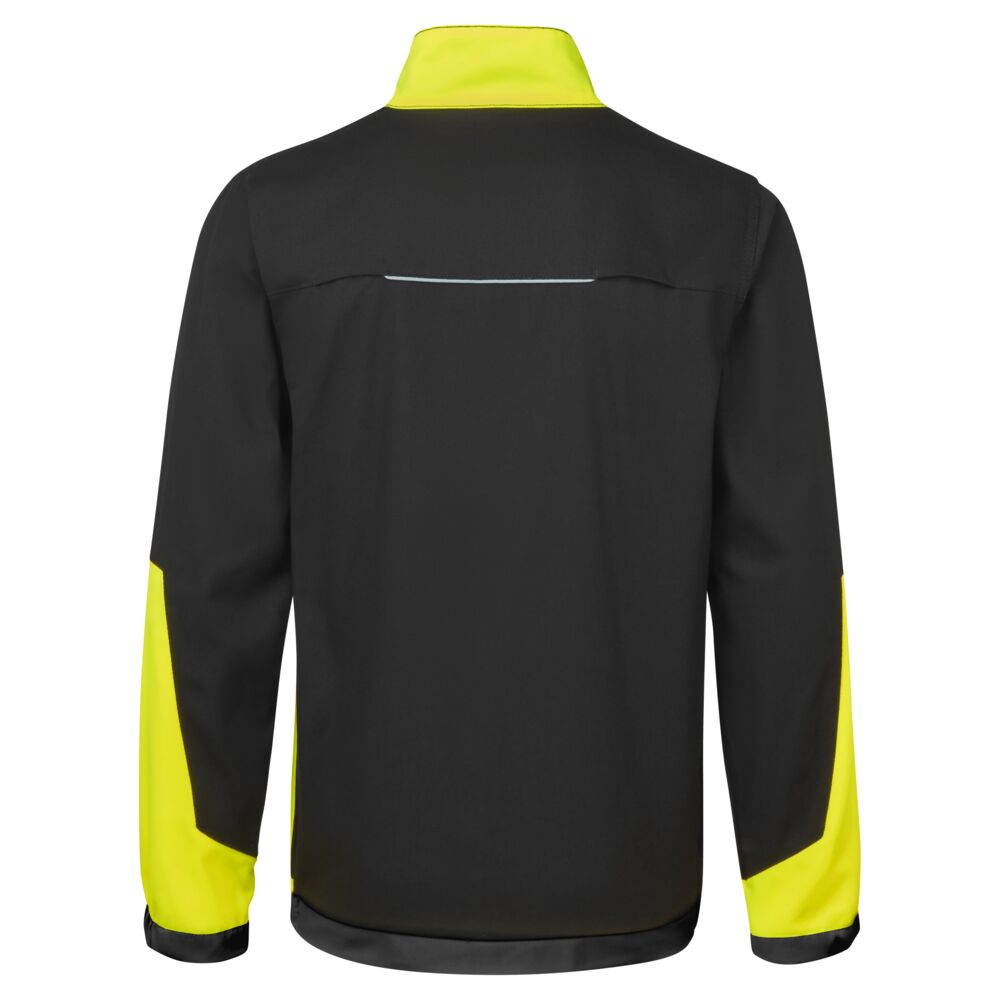CD130 WX1 Lightweight Cotton Work Jacket Black/Yellow