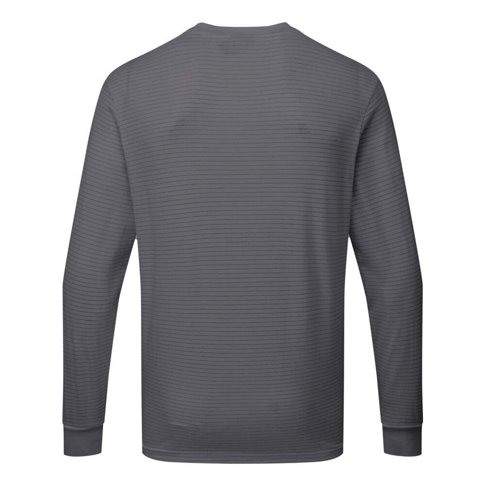 AS22 Anti-Static ESD T-Shirt L/S Zoom Grey