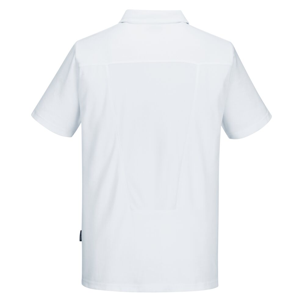 C211 Mesh Air Pro Polo Shirt S/S White