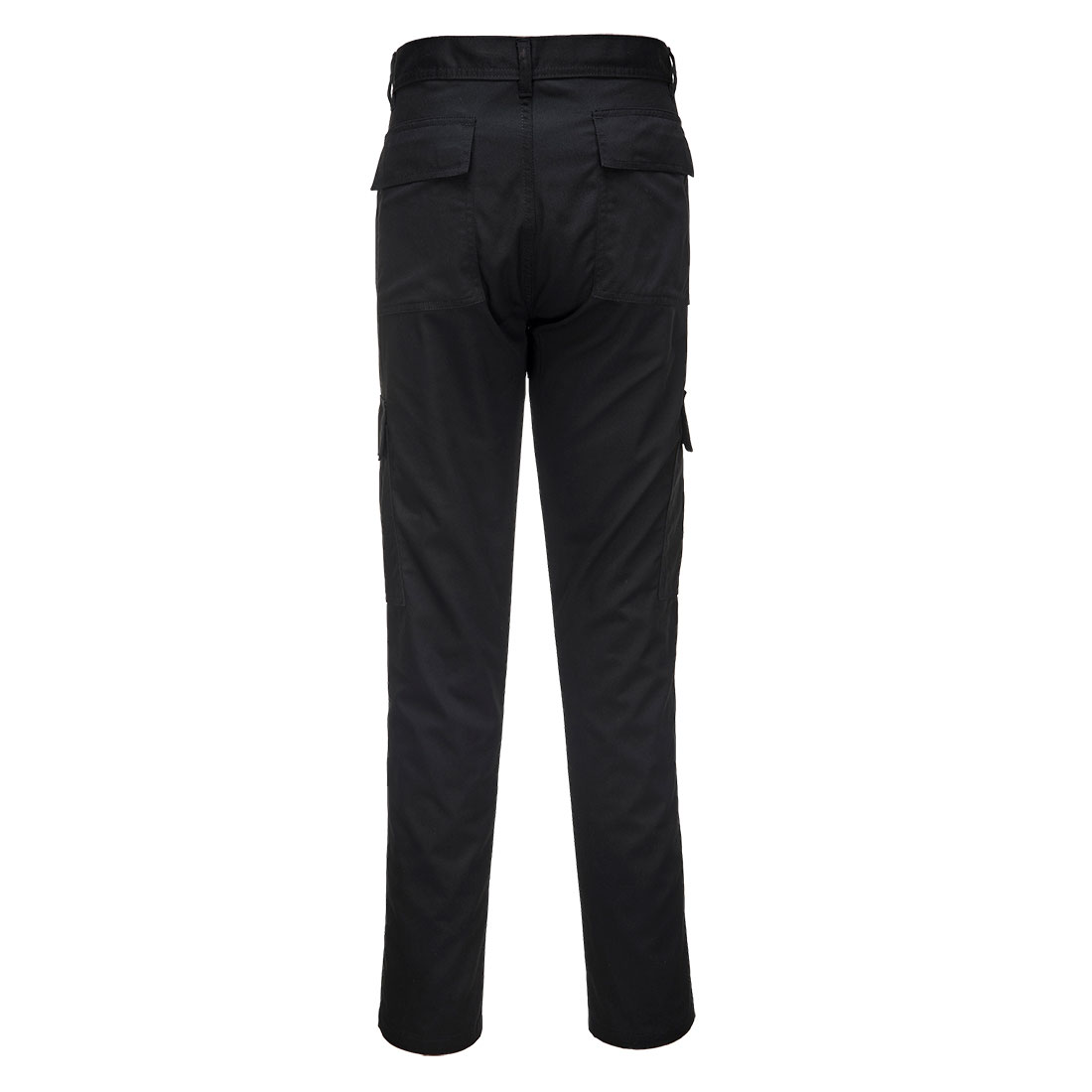 C711 Slim Fit Combat Trousers Black
