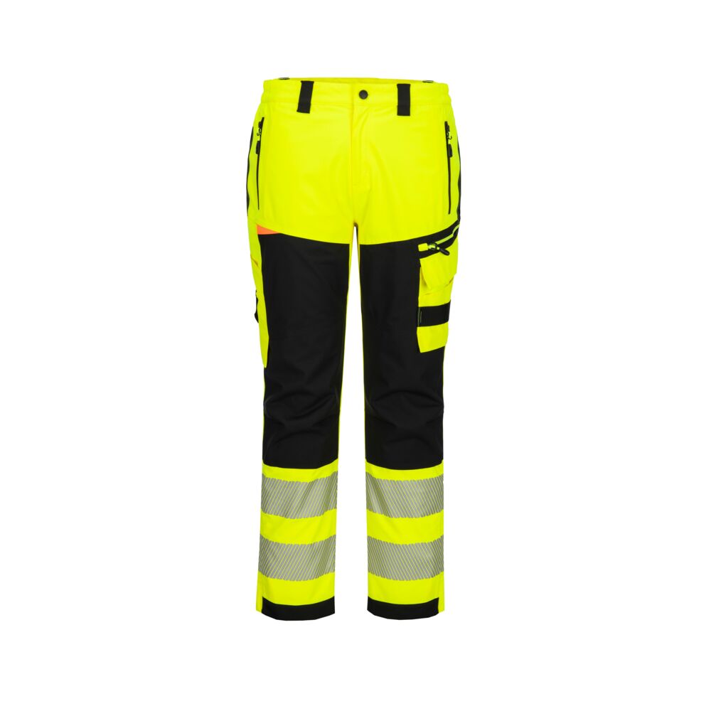 DX448 DX4 Hi-Vis Rain Trouser Yellow/Black DX448 DX4 Hi-Vis Rain Trouser Yellow/Black