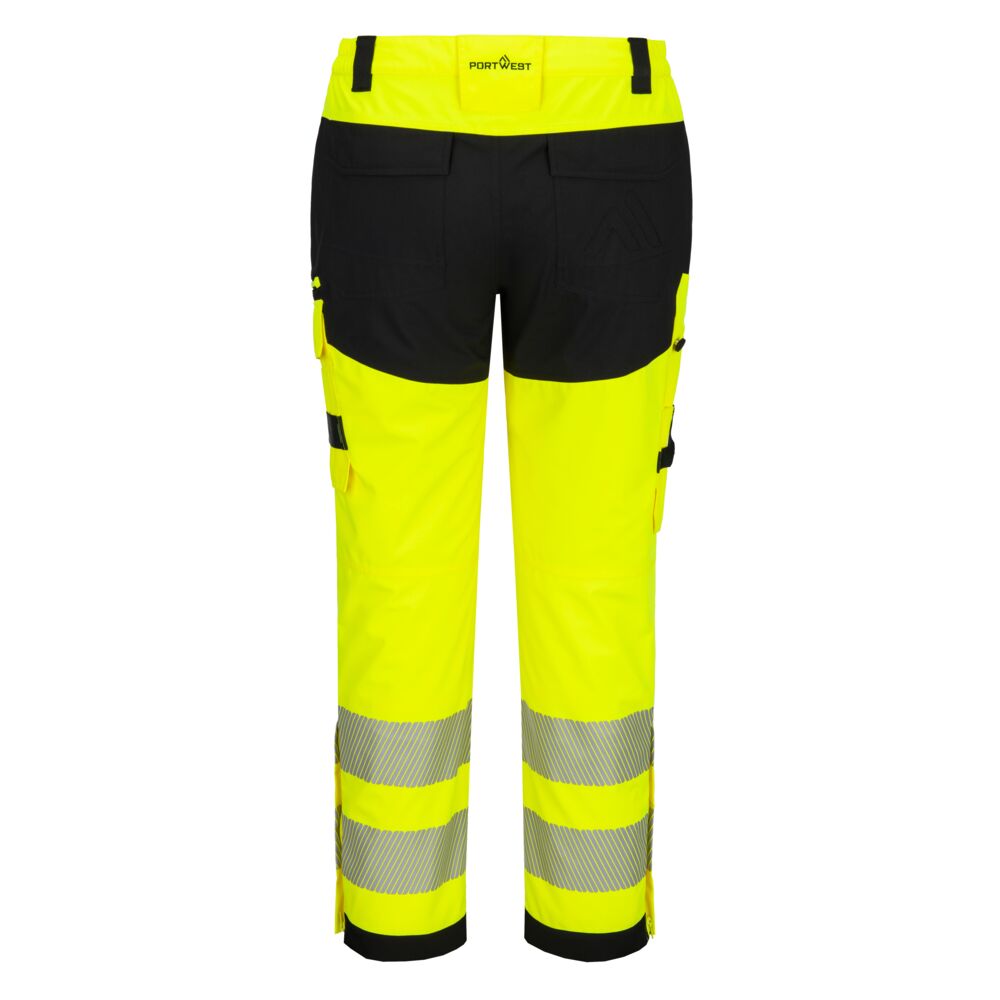 DX448 DX4 Hi-Vis Rain Trouser Yellow/Black
