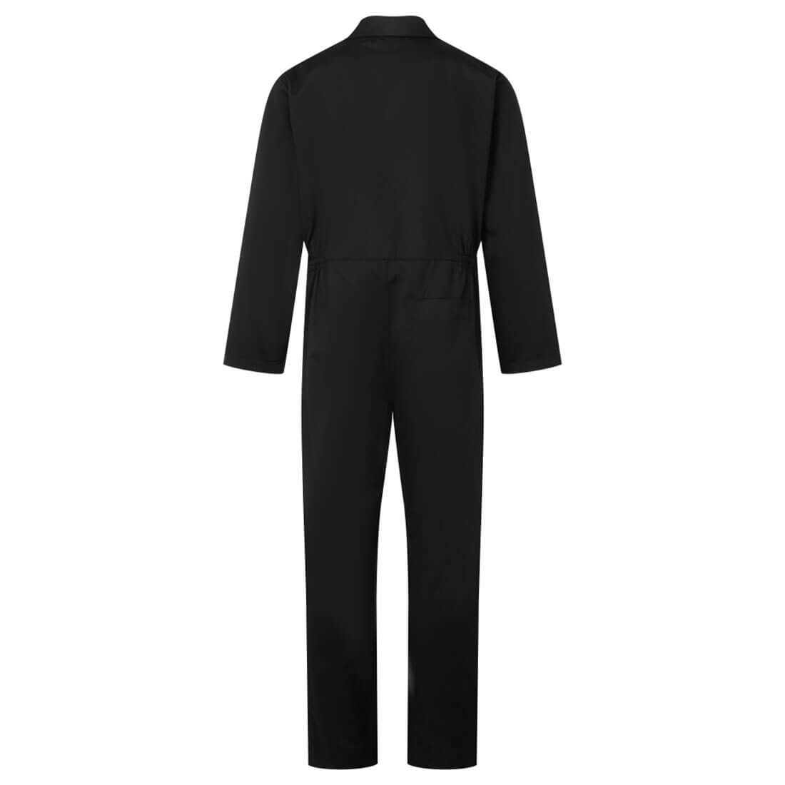 ES813 ES1 Essential Zip Boilersuit Black