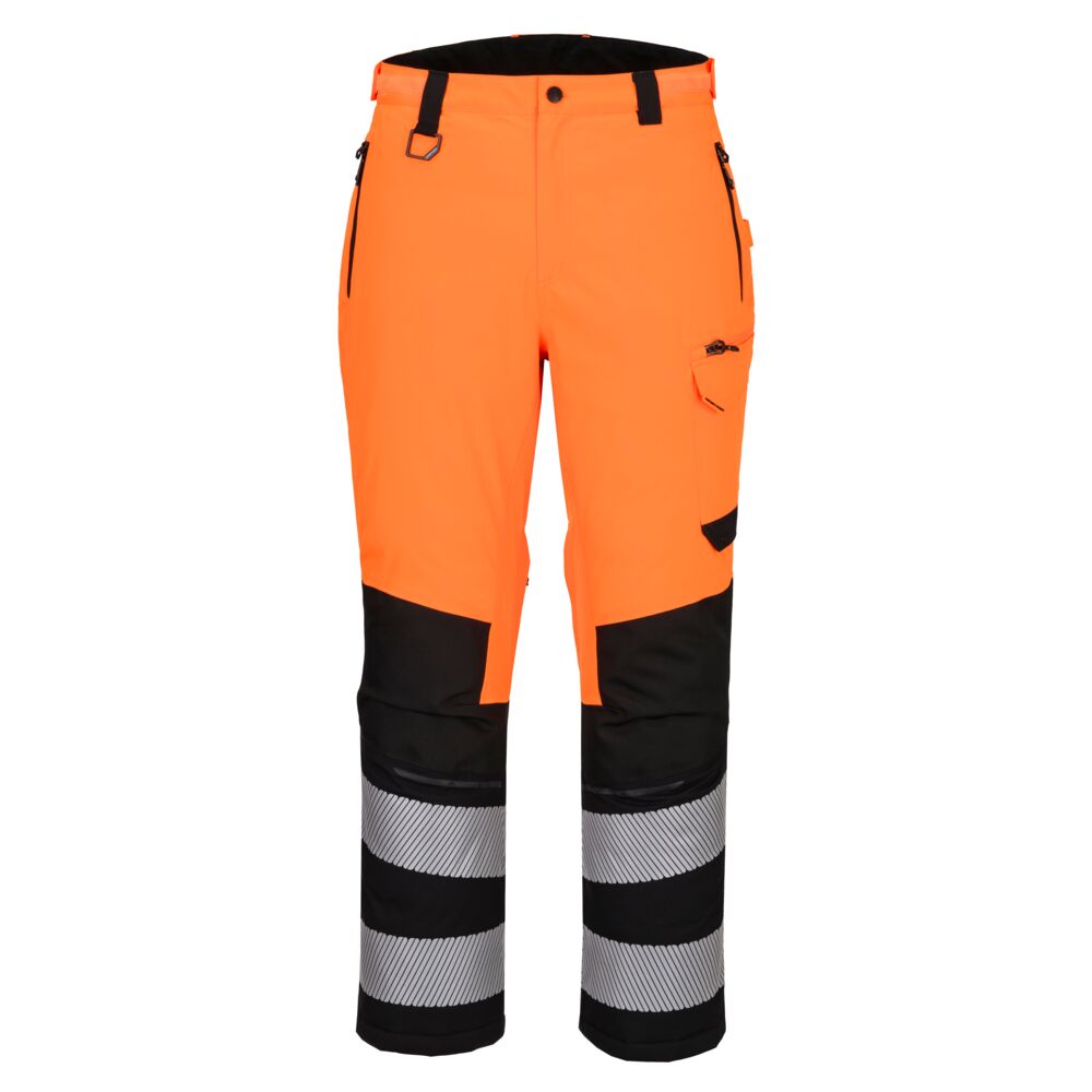 EV402 EV4 Hi-Vis Expedition Trouser Orange/Black