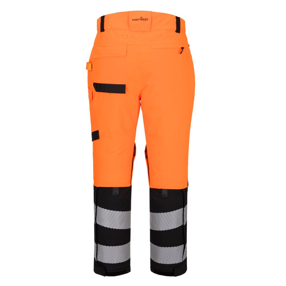 EV402 EV4 Hi-Vis Expedition Trouser Orange/Black