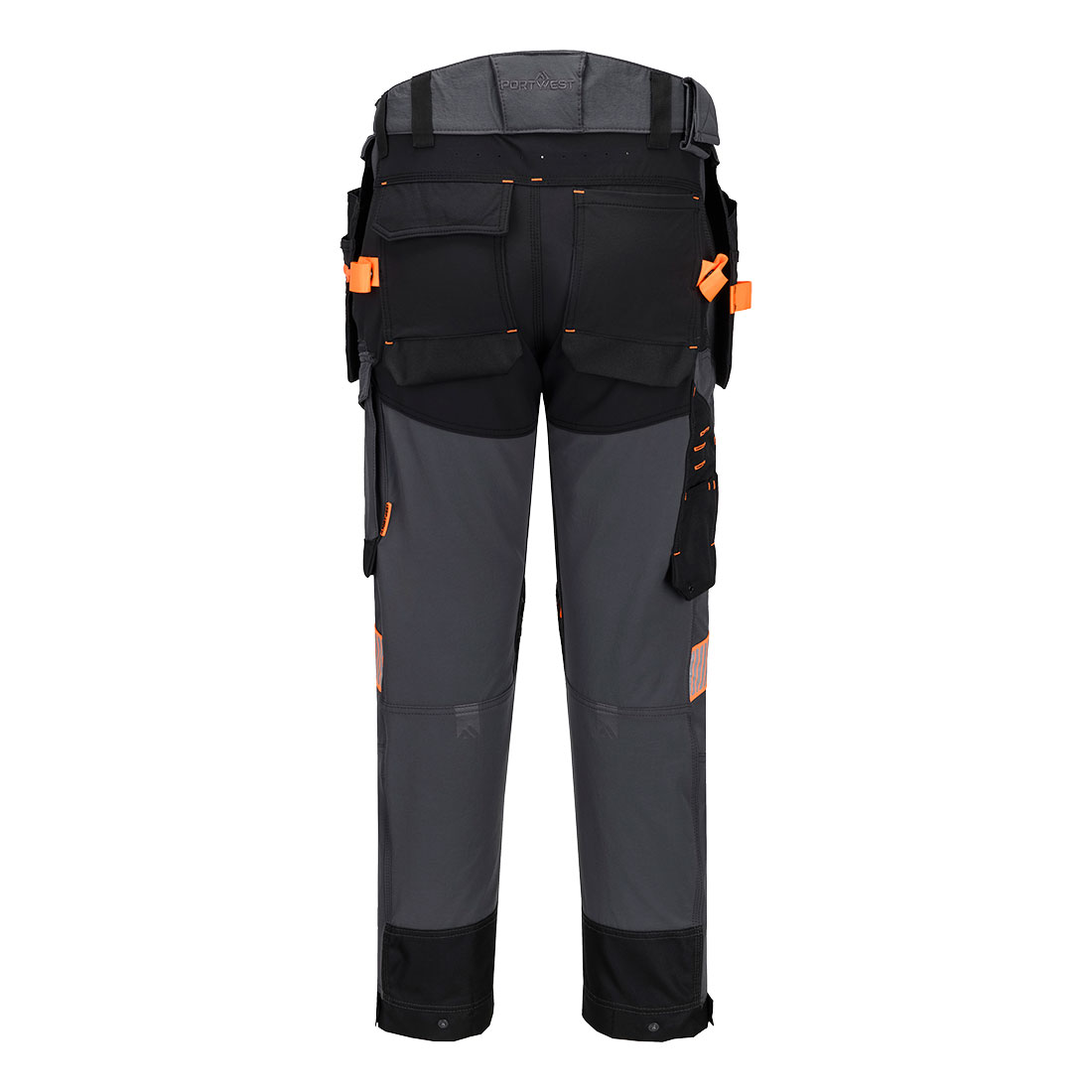 EV440 EV4 Stretch Detachable Holster Trousers Metal Grey Short