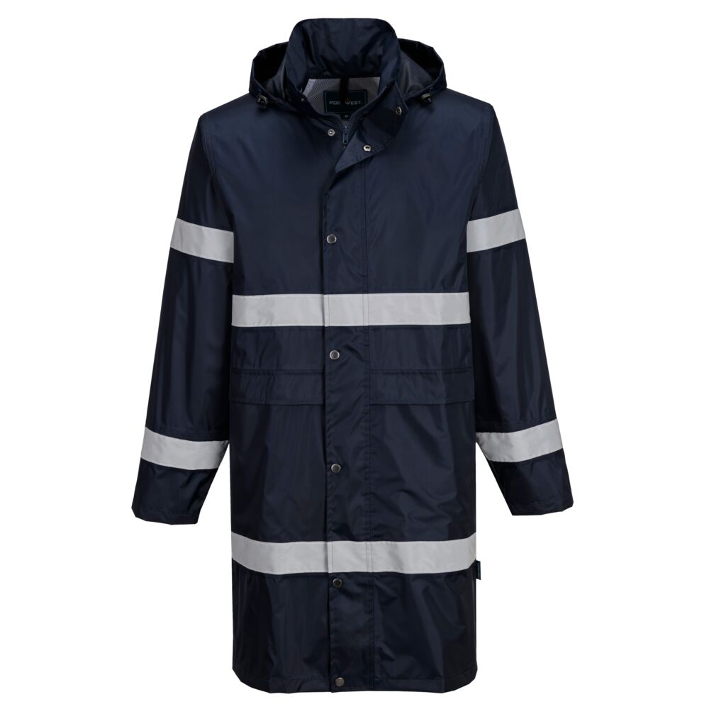 F437 Iona Rain Jacket 100cm Navy F437 Iona Rain Jacket 100cm Navy