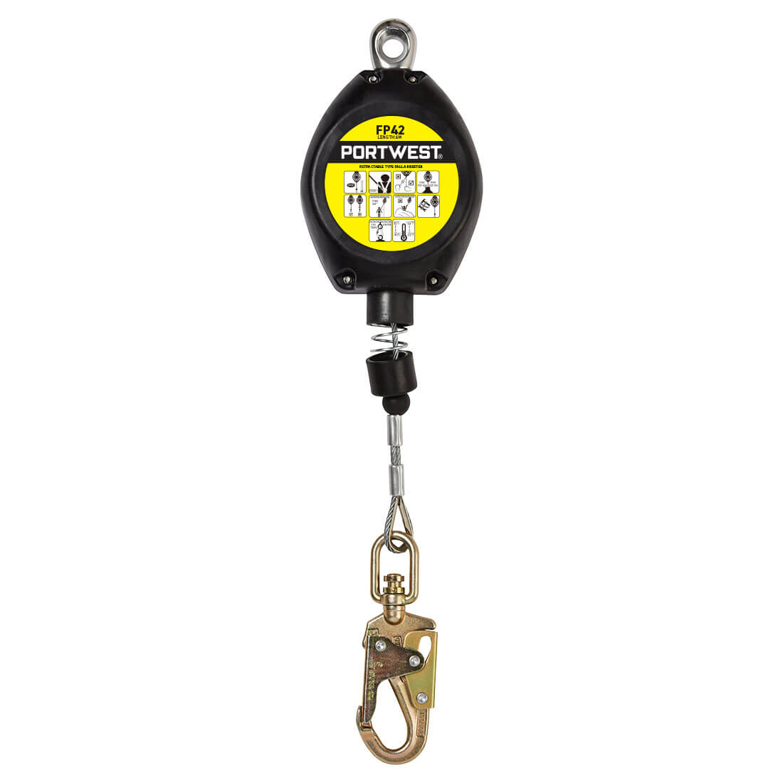 FP42 6M Retractable Fall Arrest Block Black