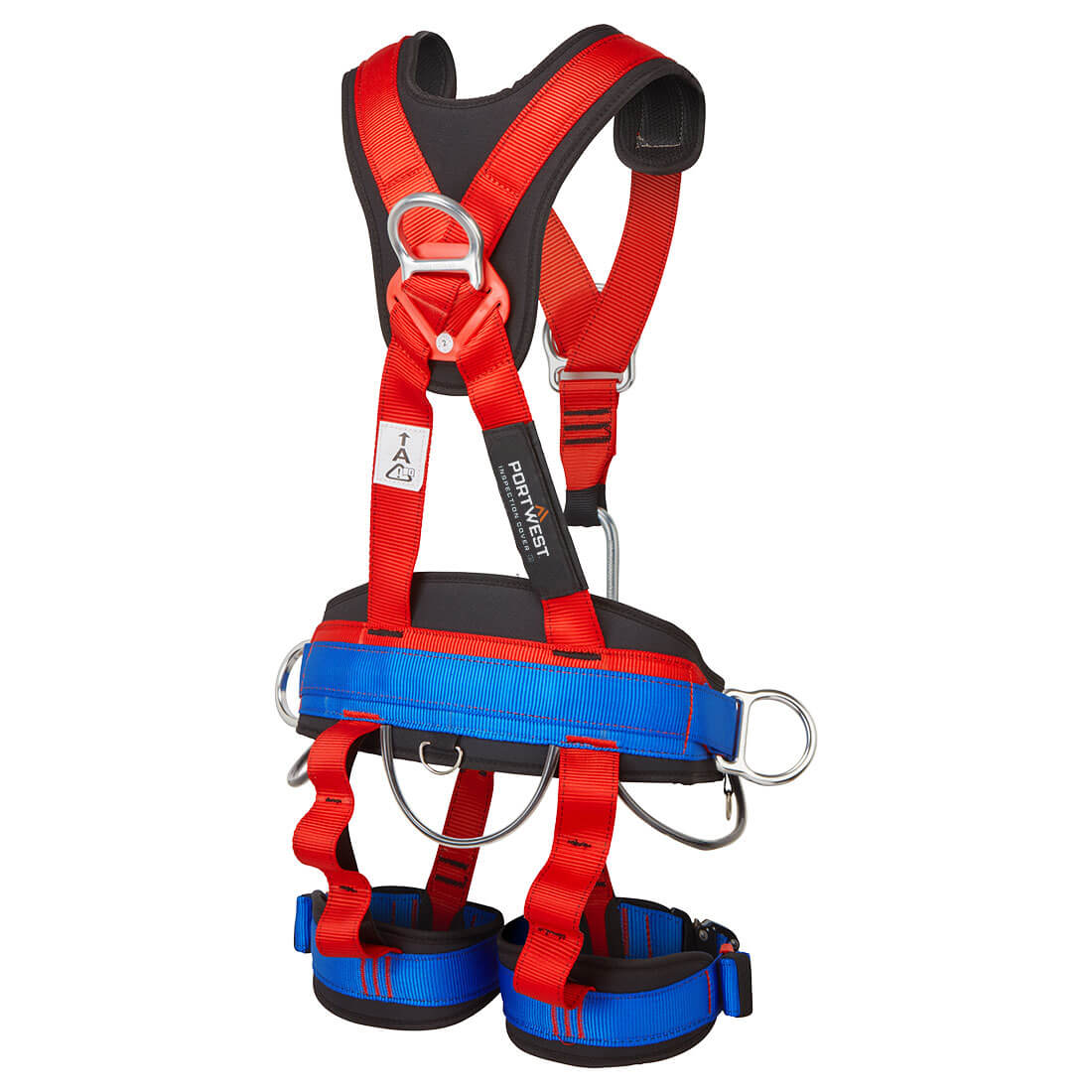 FP19 Portwest 4 Point Comfort Plus Harness Red