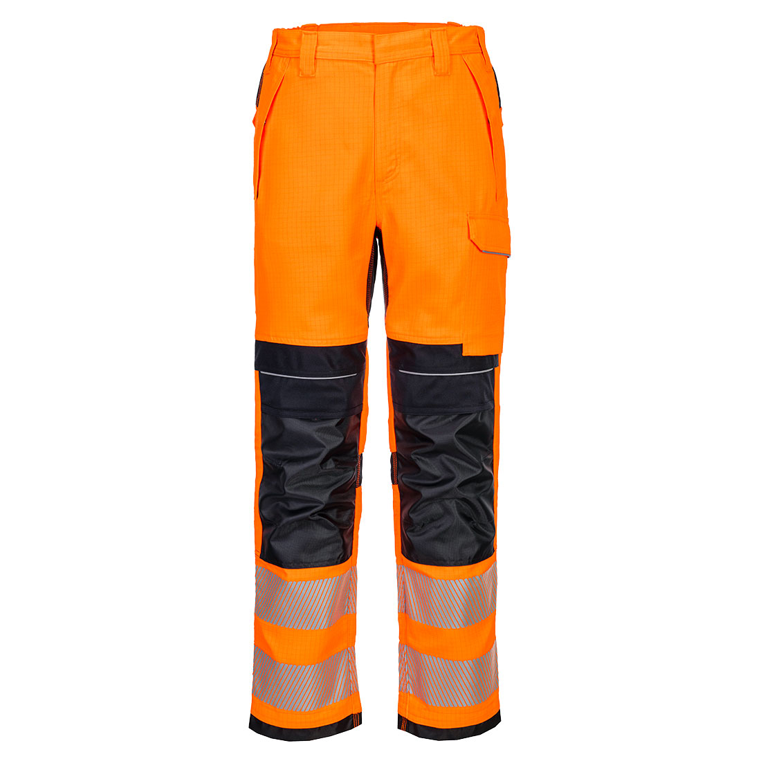 FR414 PW3 Modaflame Work HVO Multi-Norm FR Trousers Orange/Navy FR414 PW3 Modaflame Work HVO Multi-Norm FR Trousers Orange/Navy