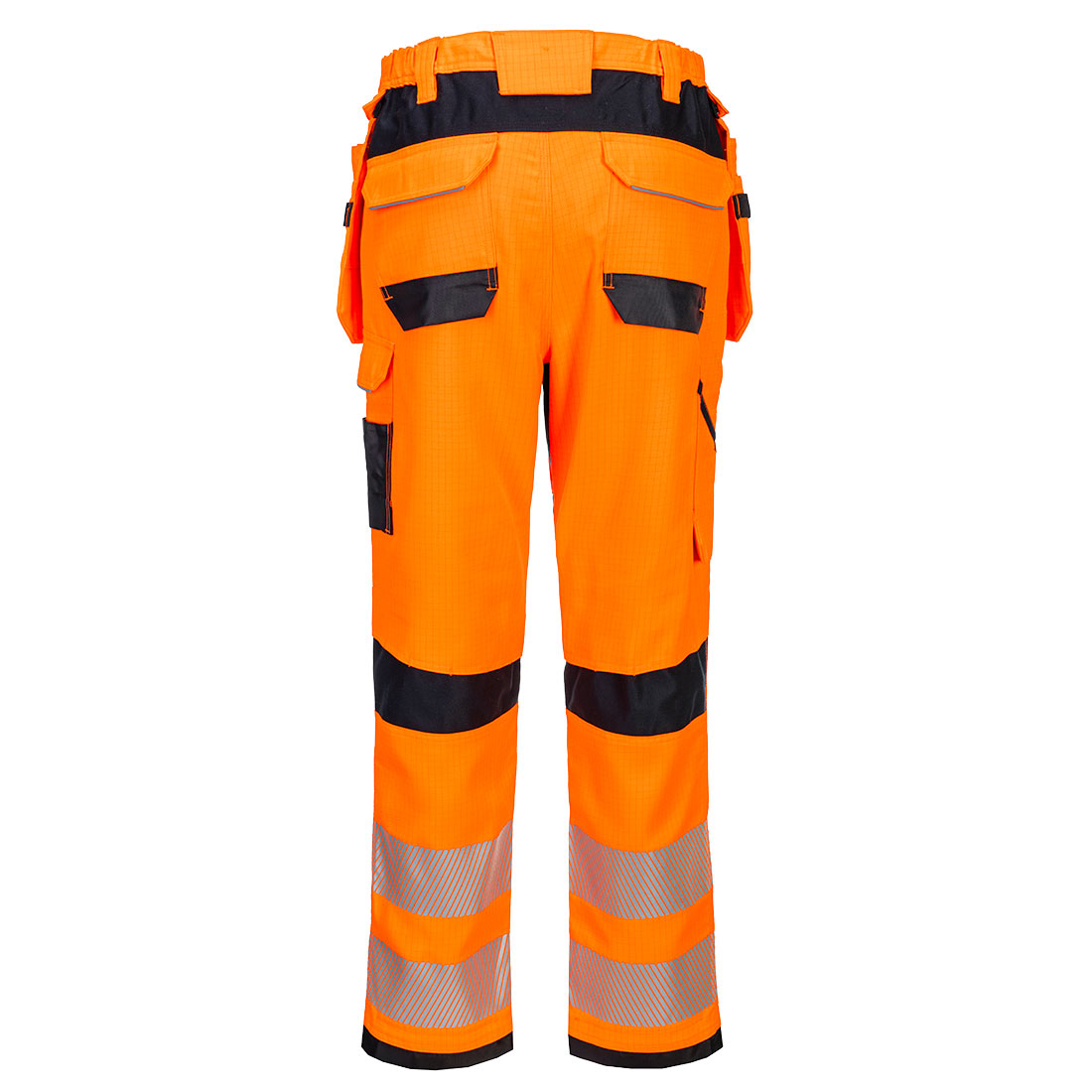 FR415 PW3 Modaflame Work HVO FR Holster Trousers Orange/Navy