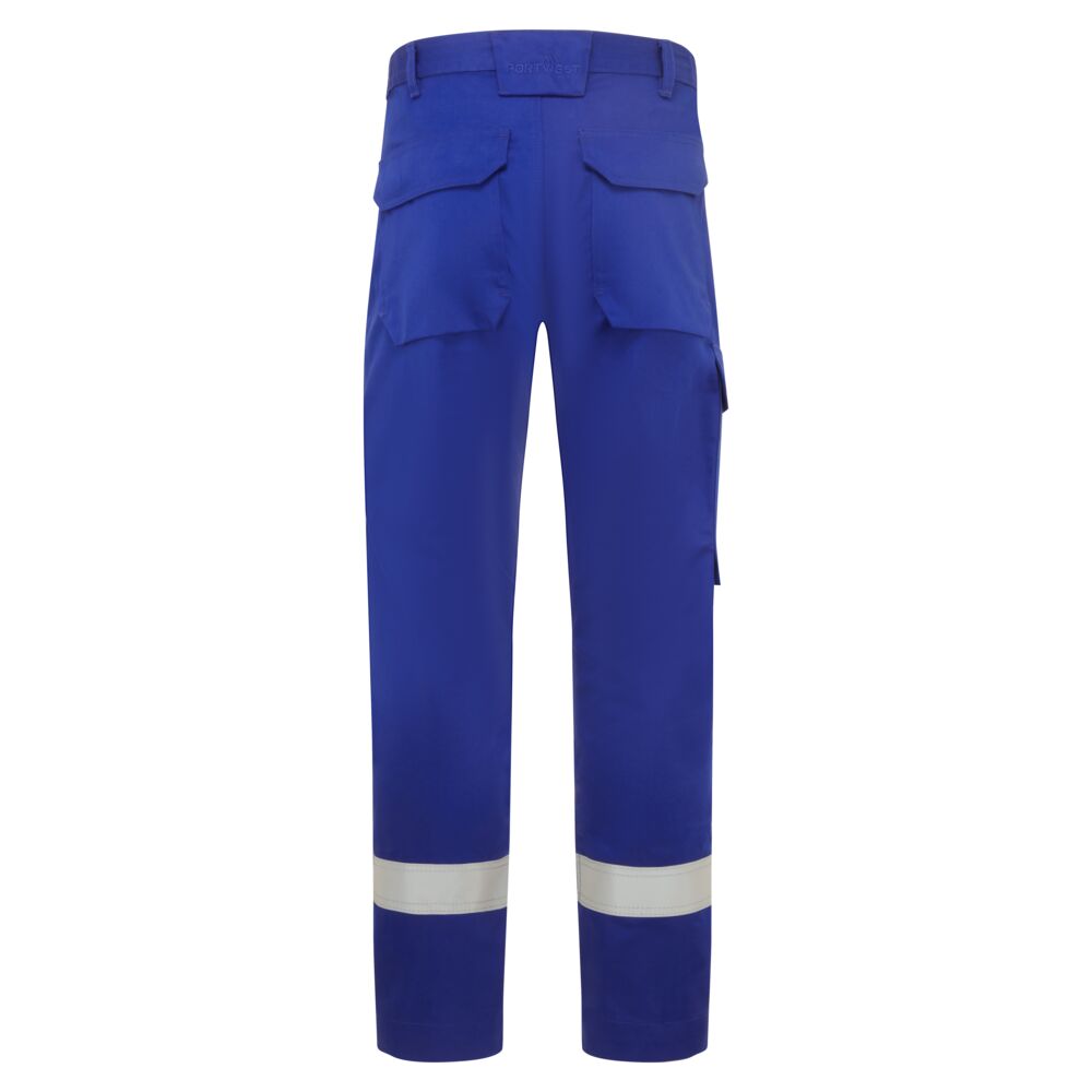 FR417 Bizflame Work+ FR Trousers Royal Blue
