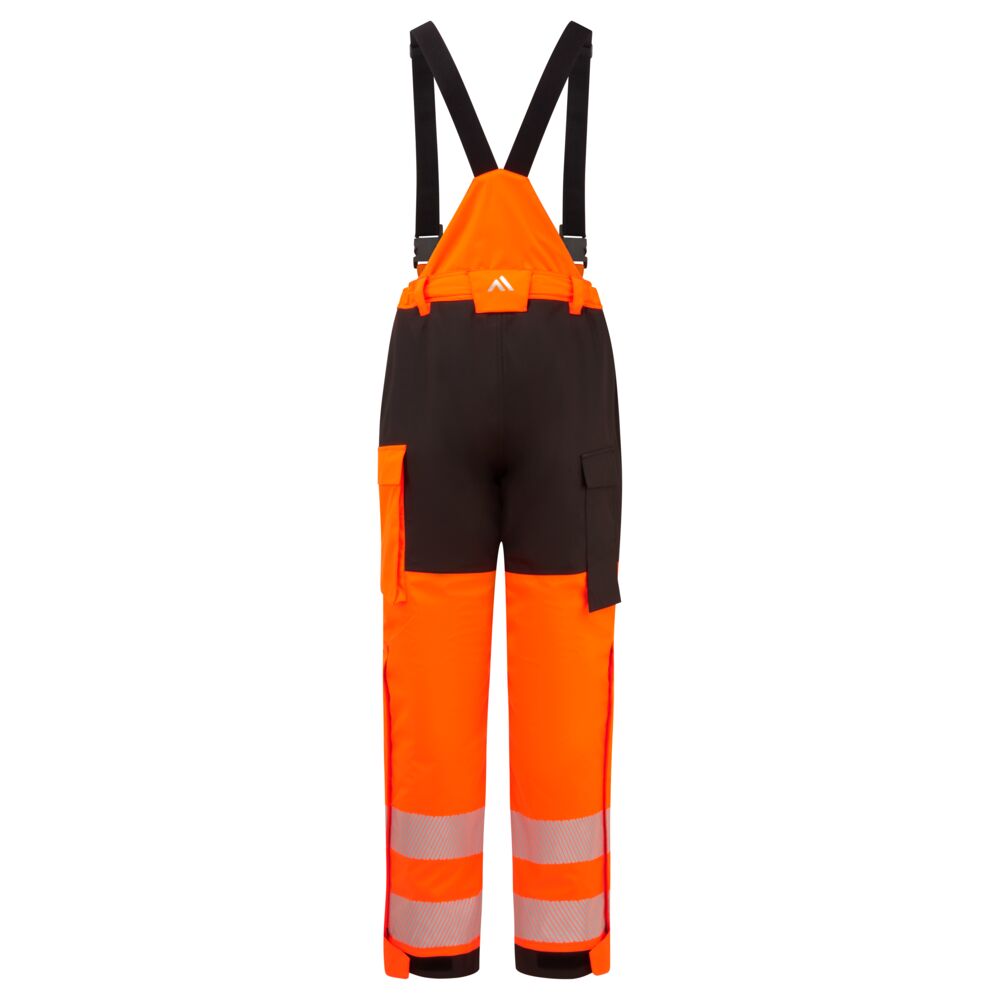 FR426 PW3 Modaflame Rain+ Hi-Vis Multi-Norm FR Winter Trousers Orange/Black