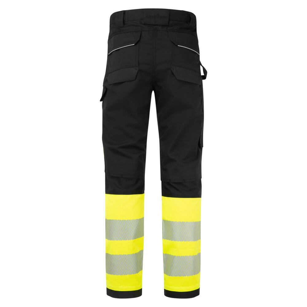 FR450 PW3 Modaflame Work Hi-Vis Class 1 FR Trousers Yellow/Black