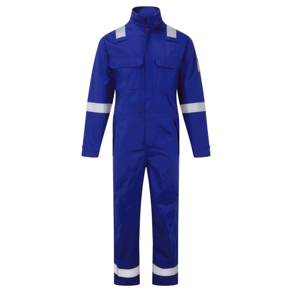 FR513 Bizflame Work+ FR Coverall Royal Blue