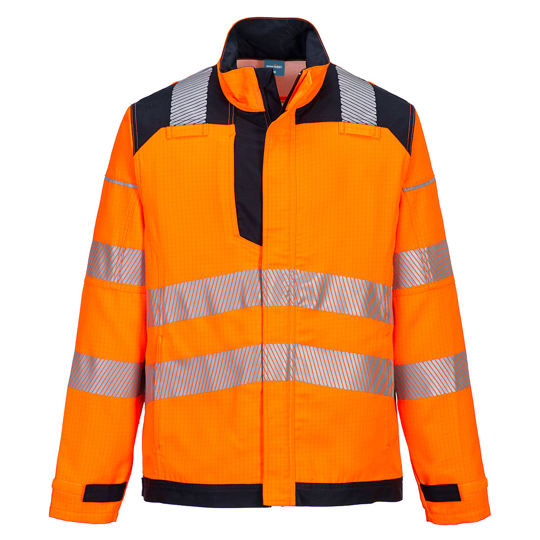 FR722 PW3 Modaflame Work HVO Multi-Norm FR Jacket Orange/Navy FR722 PW3 Modaflame Work HVO Multi-Norm FR Jacket Orange/Navy
