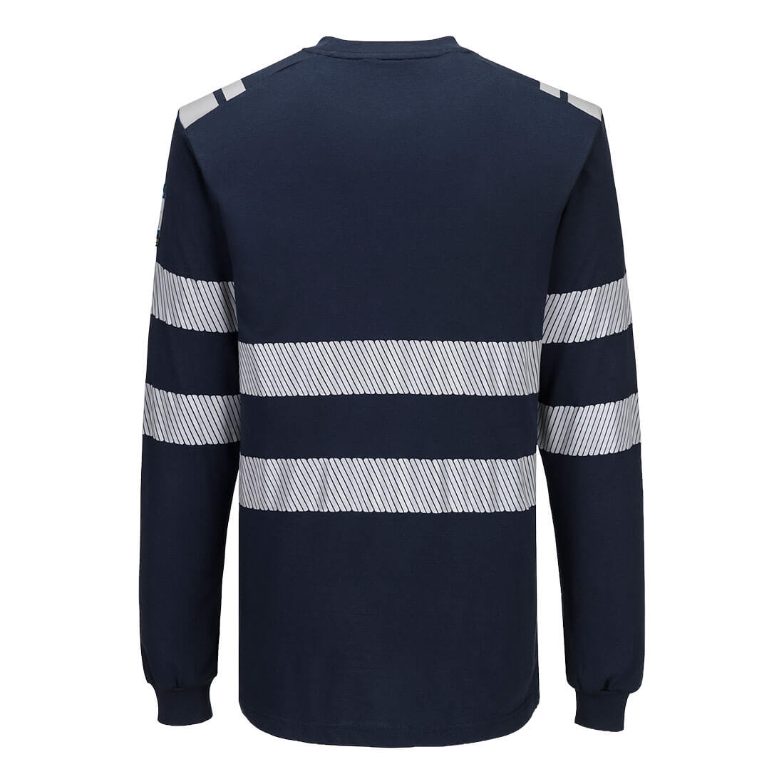 FR732 PW3 Modaflame Knit FR Long Sleeve T-Shirt Navy