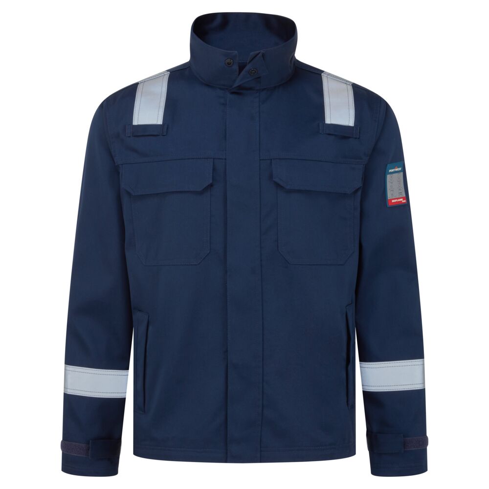 FR741 Bizflame Work+ FR Jacket Navy