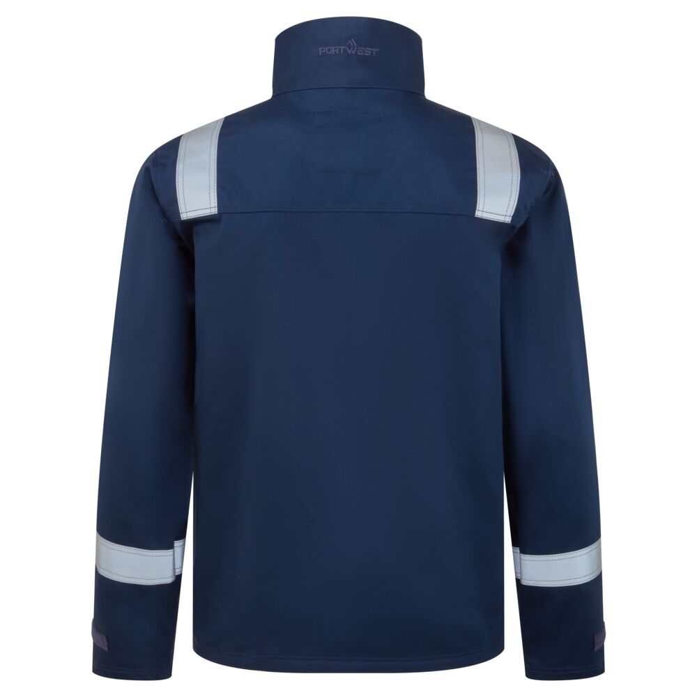 FR741 Bizflame Work+ FR Jacket Navy