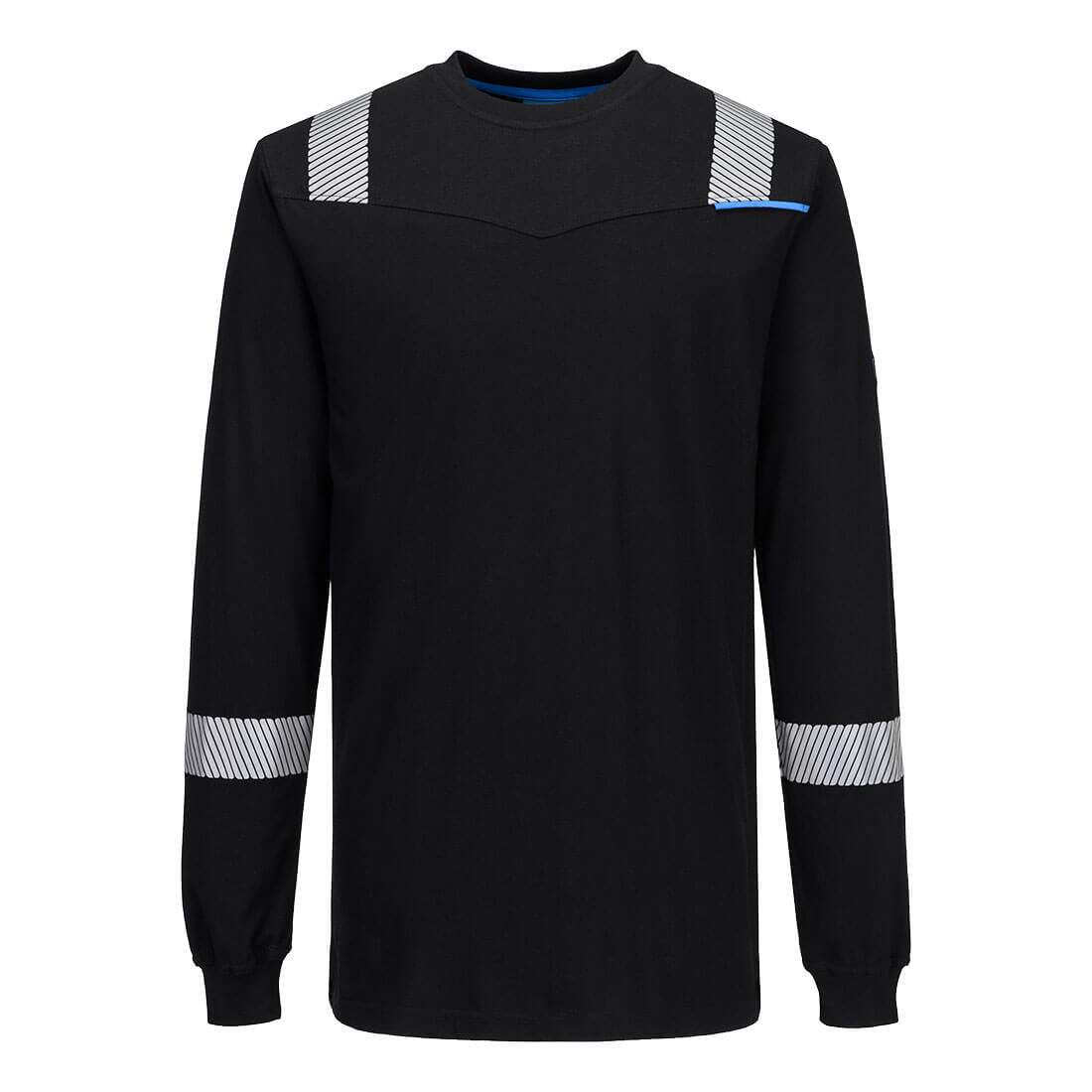 FR751 WX3 Modaflame Knit T-Shirt L/S Black