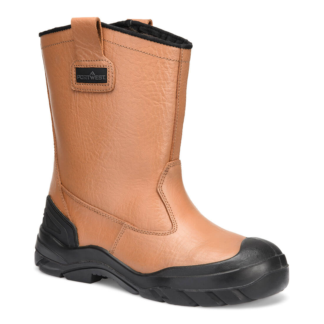 FT23 Steel Leather Rigger S3 CI Tan