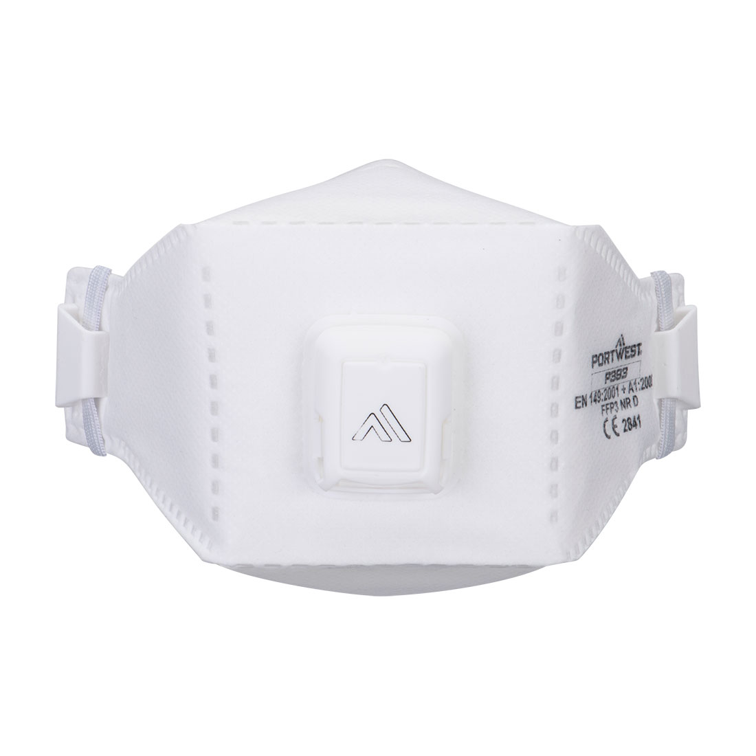 P393 EAGLE PRO FFP3 Valved Dolomite Fold Flat Respirator (Pk10) White
