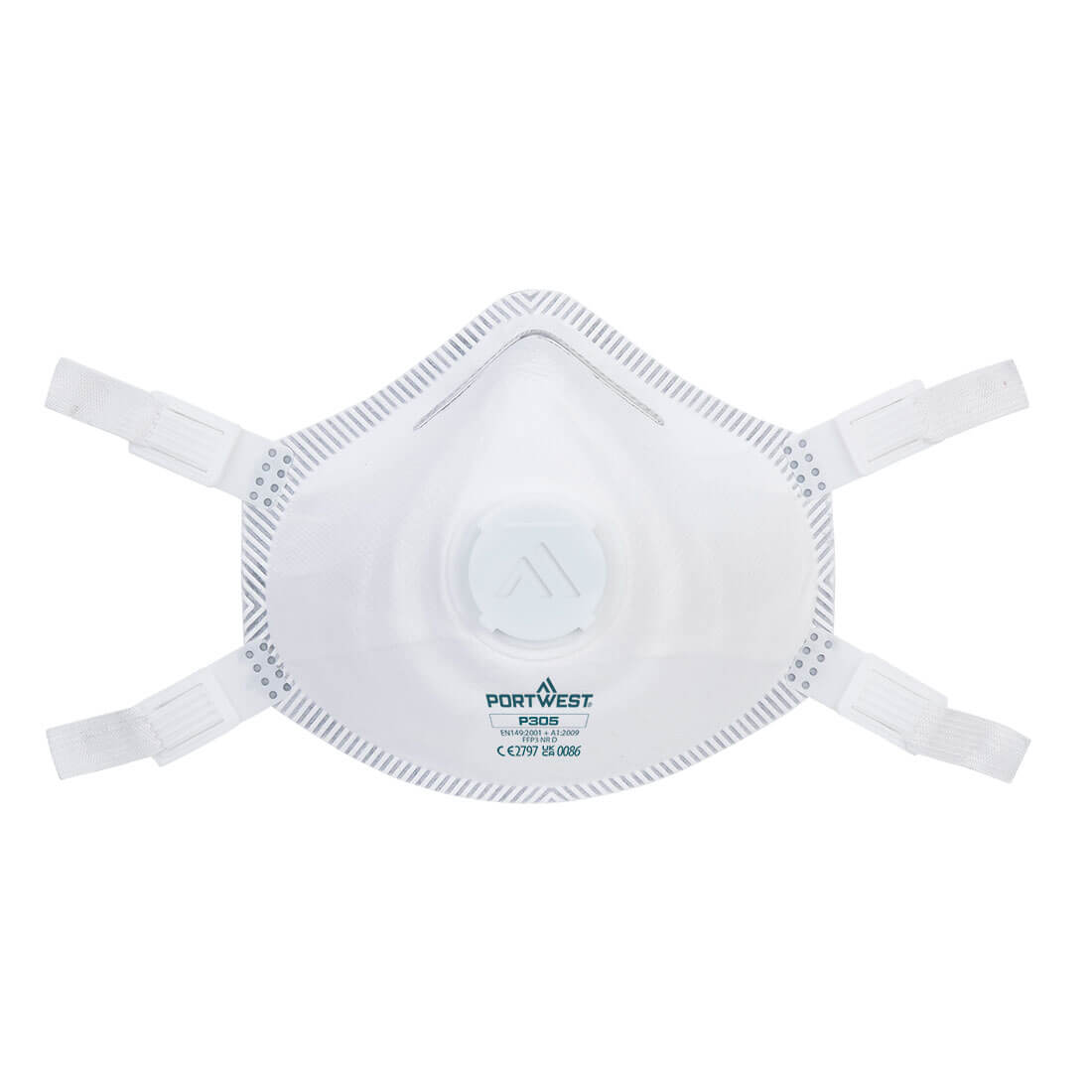 P305 FFP3 Premium Dolomite Respirator (Pk5) White