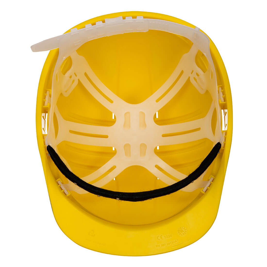 PS60 Expertline Safety Helmet (Slip Ratchet) Yellow