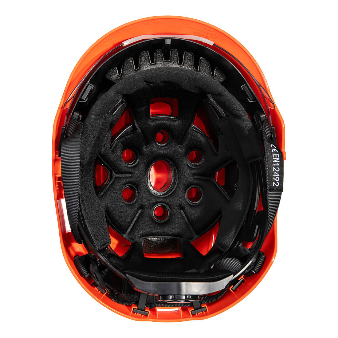 PS80 Integrated Visor Helmet Orange