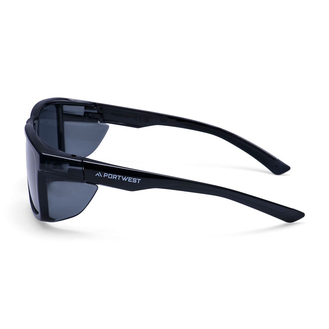 PS26 Side Shields Safety Glasses Smoke