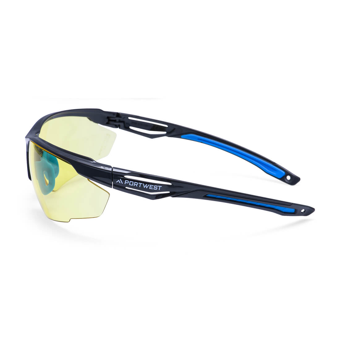 PS37 Anthracite KN Safety Glasses Amber