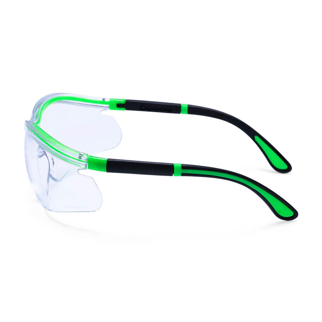 PS34 Neon Safety Glasses Clear