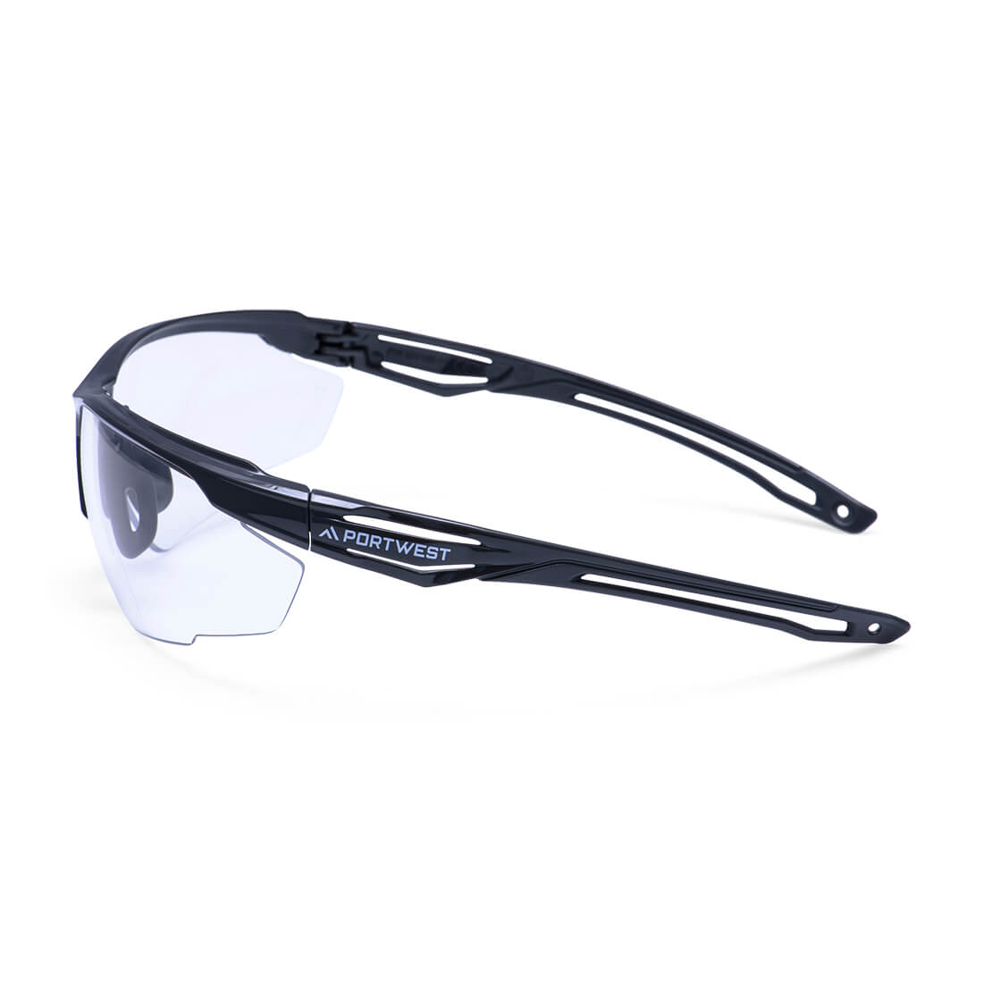PS36 Anthracite Safety Glasses Clear