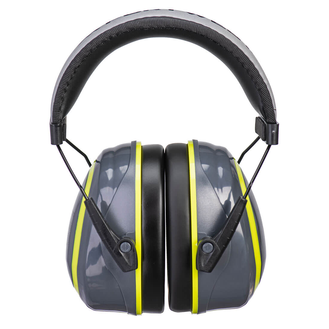 PW73 HV Extreme Ear Defenders Medium Grey/Yellow