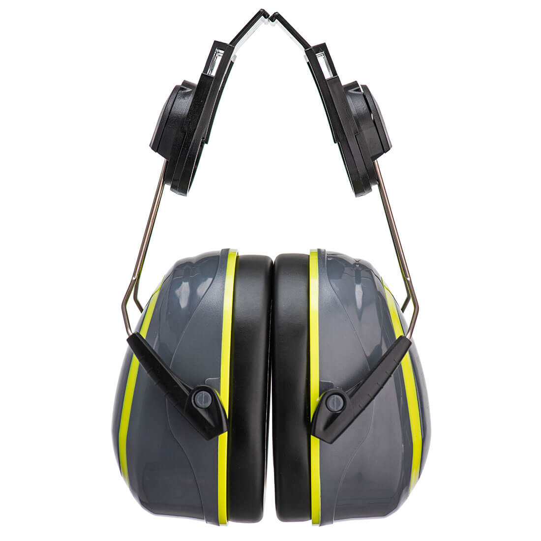 PW76 HV Extreme Ear Defenders Medium Clip-On Grey/Yellow